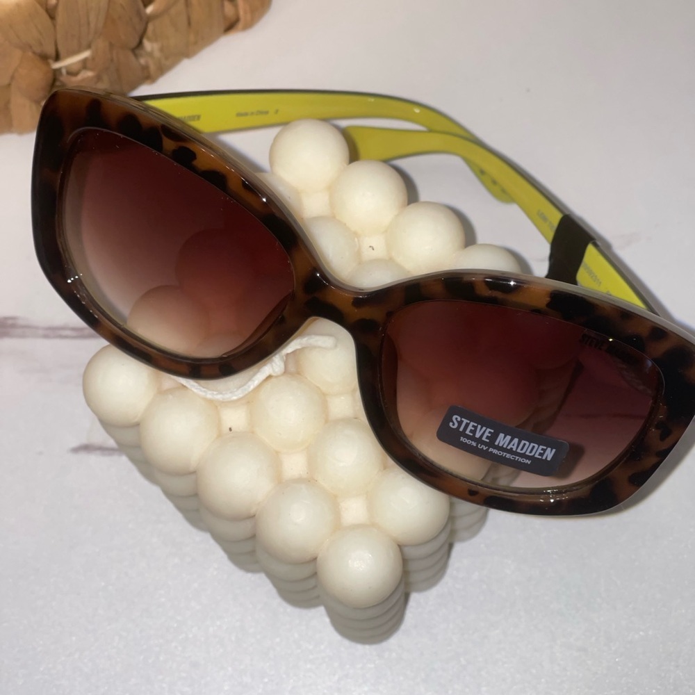 STEVE MADDEN Low Tide Brown Frame Gradiente Lenses 100% UV Protection 55… - Picture 11 of 12